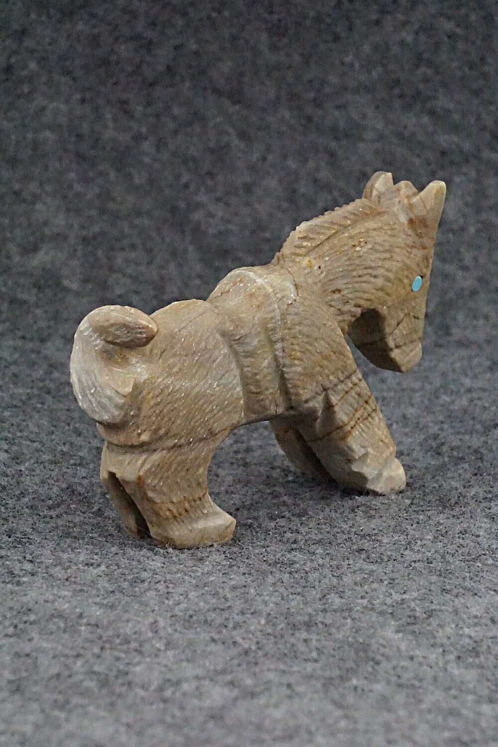 Horse Zuni Fetish Carving - Tony Mackel