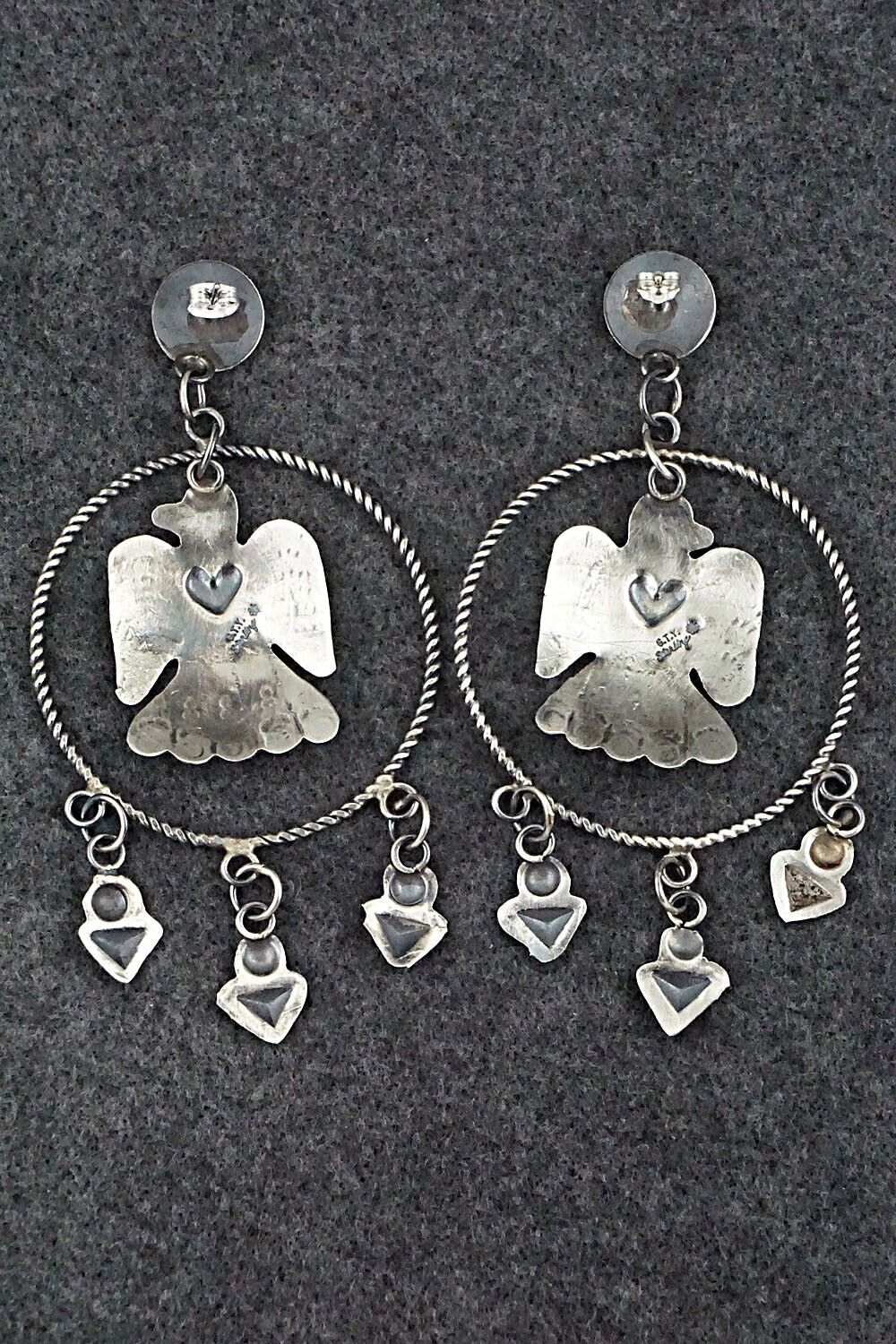 Sterling Silver Earrings - Gabrielle Yazzie