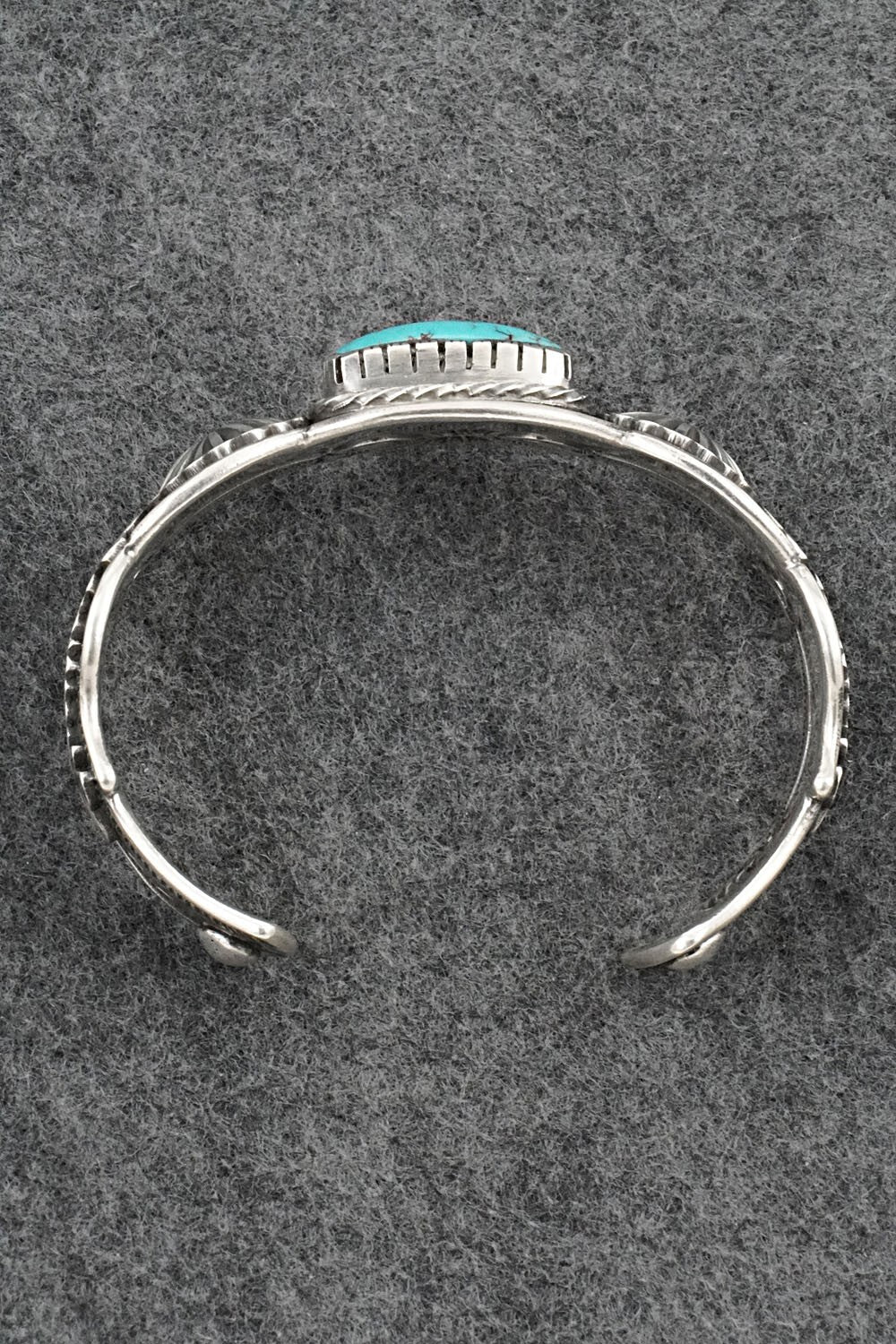 Turquoise & Sterling Silver Bracelet - Roland Dixson