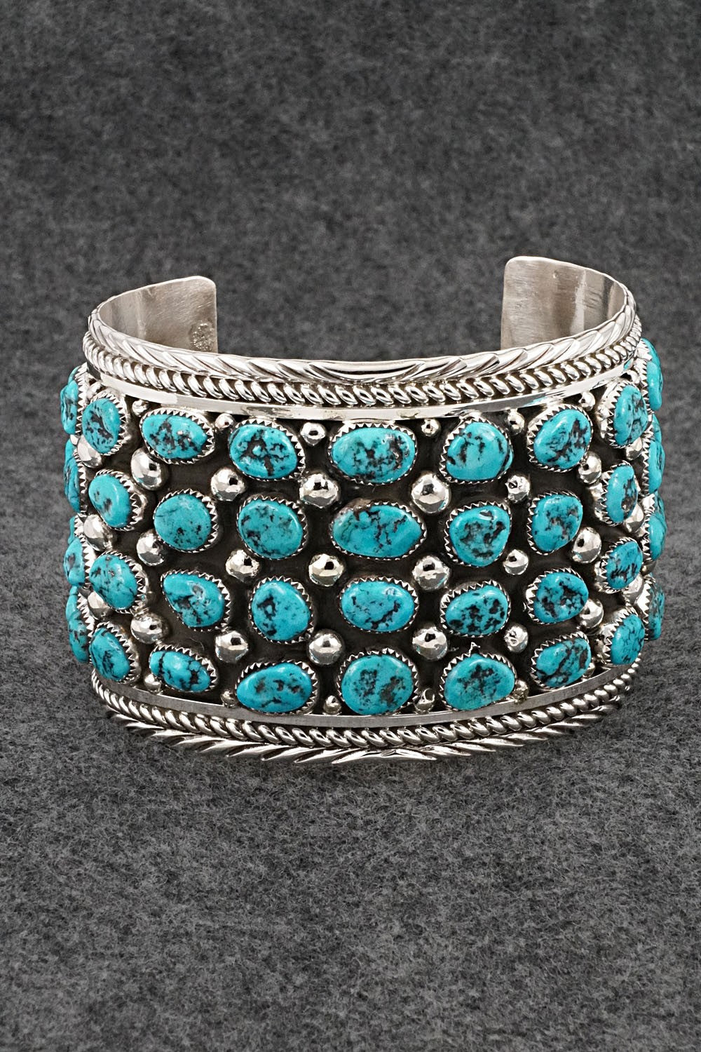 Turquoise & Sterling Silver Bracelet - Darlene Begay