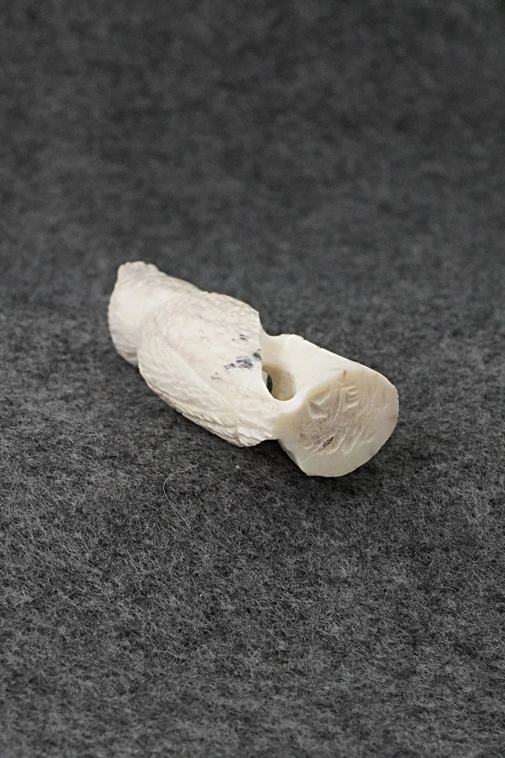 Owl Zuni Fetish Carving - Chris Peina