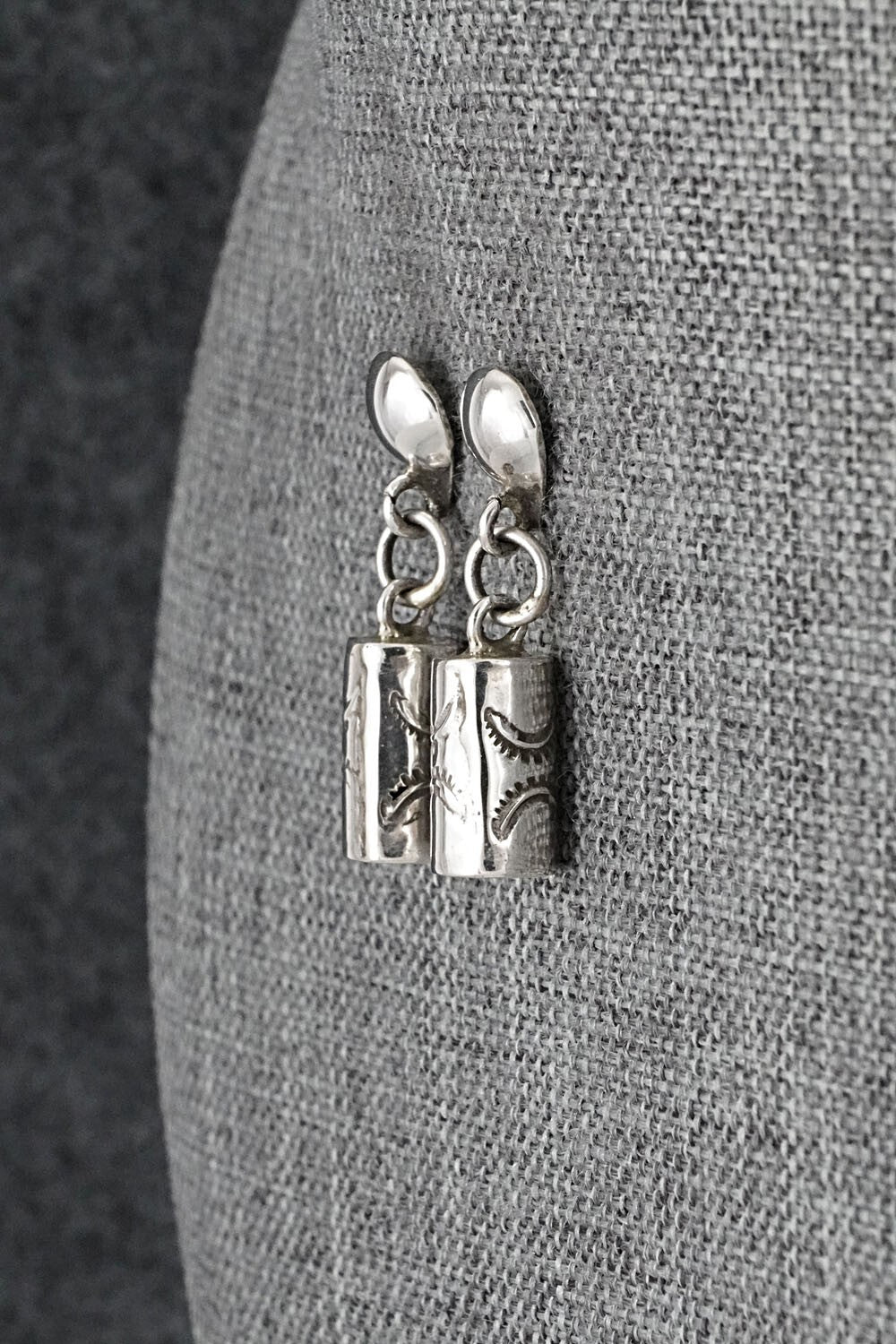 Sterling Silver Earrings - Kim Yazzie