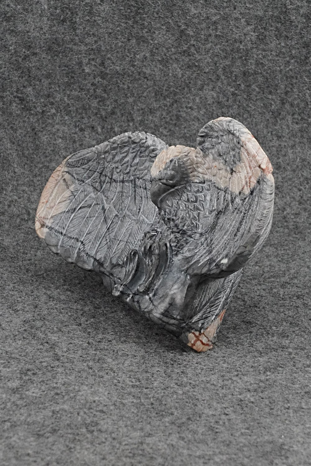 Eagle Zuni Fetish Carving - Terrance Panteah