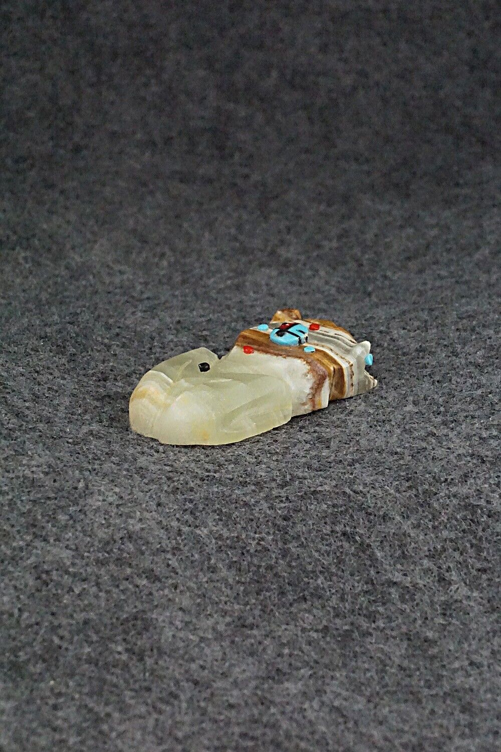 Frog Zuni Fetish Carving - Danette Laate