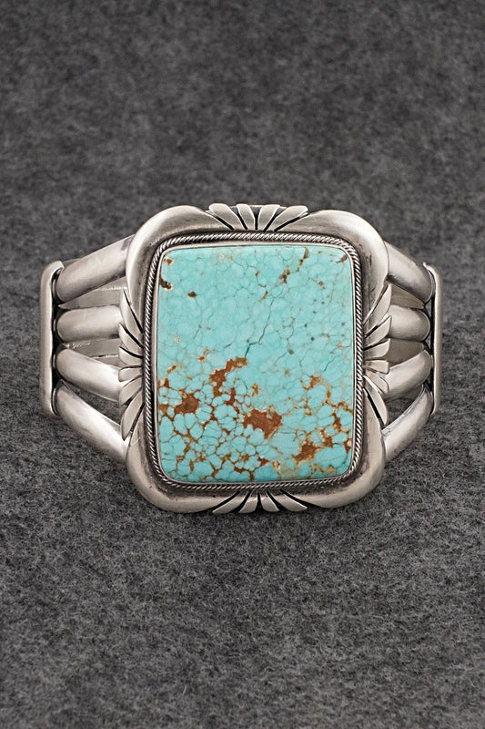 Turquoise & Sterling Silver Bracelet - Mark Yazzie