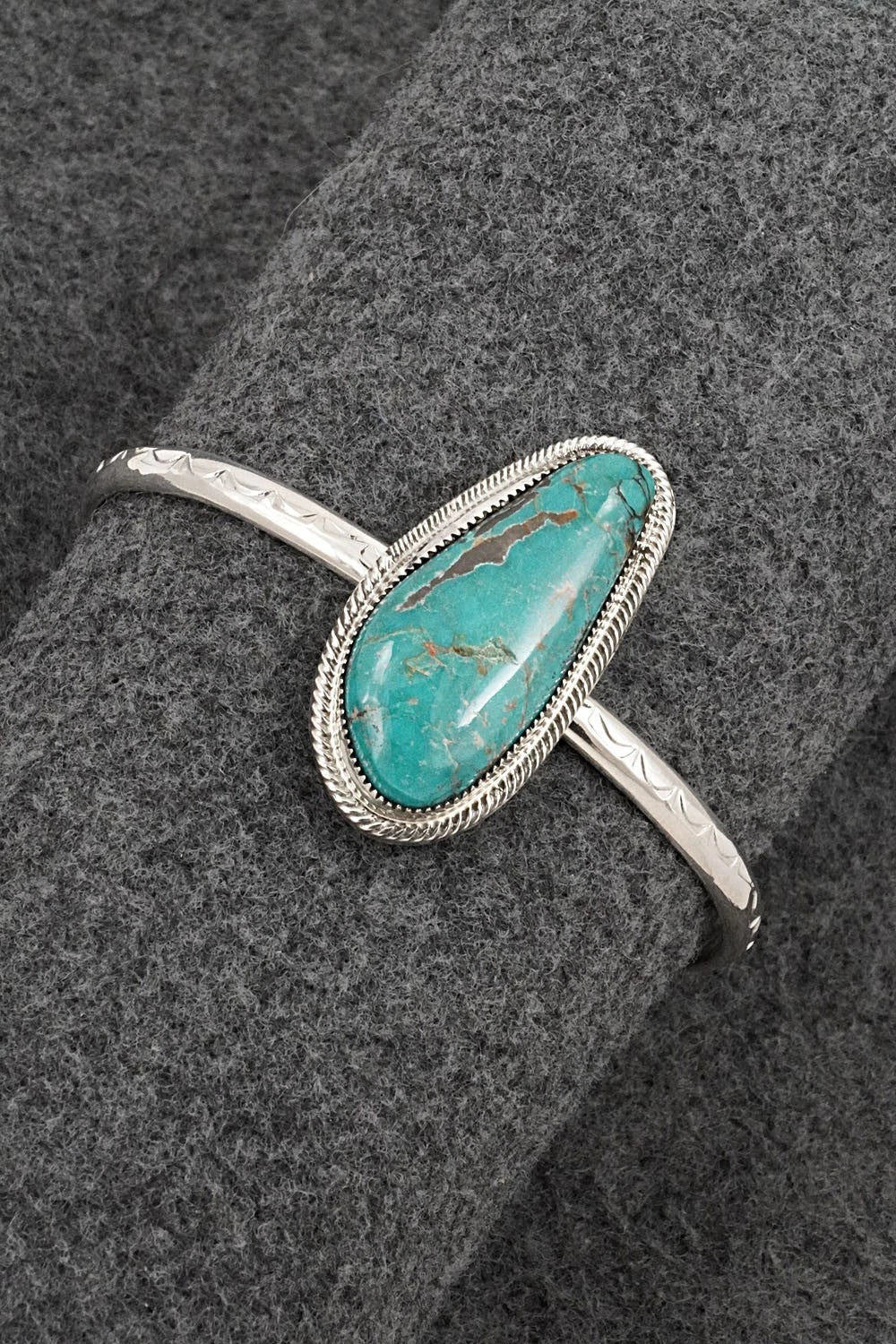 Turquoise & Sterling Silver Bracelet - Suzanna Johnson