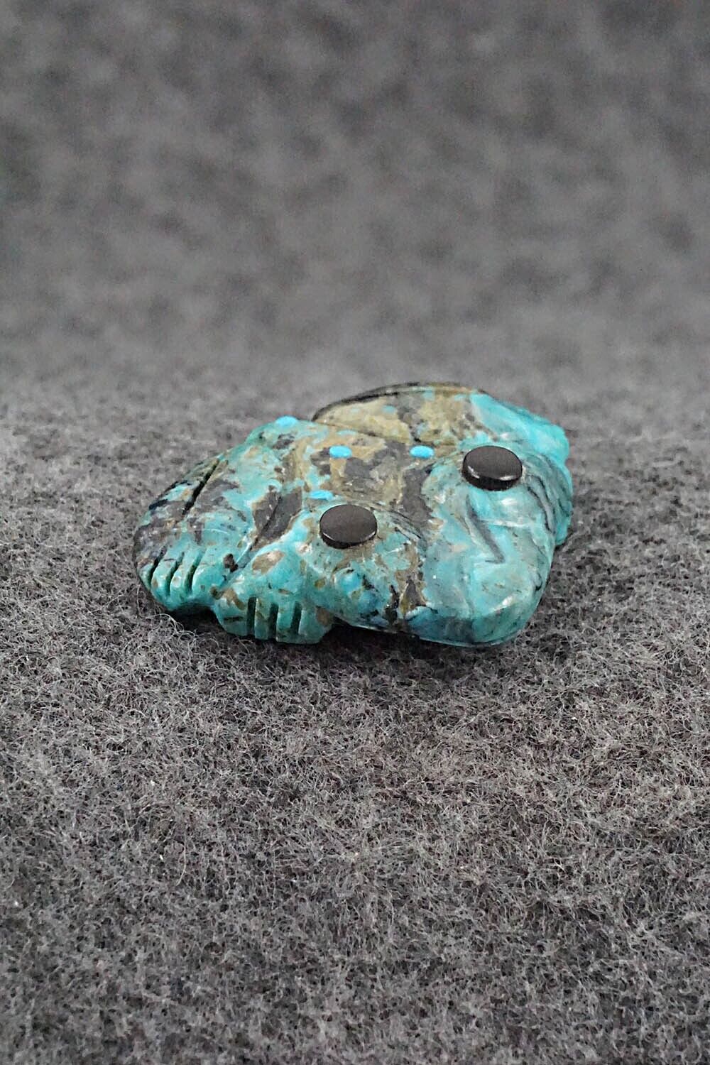 Frog Zuni Fetish Carving - Reynold Lunasee