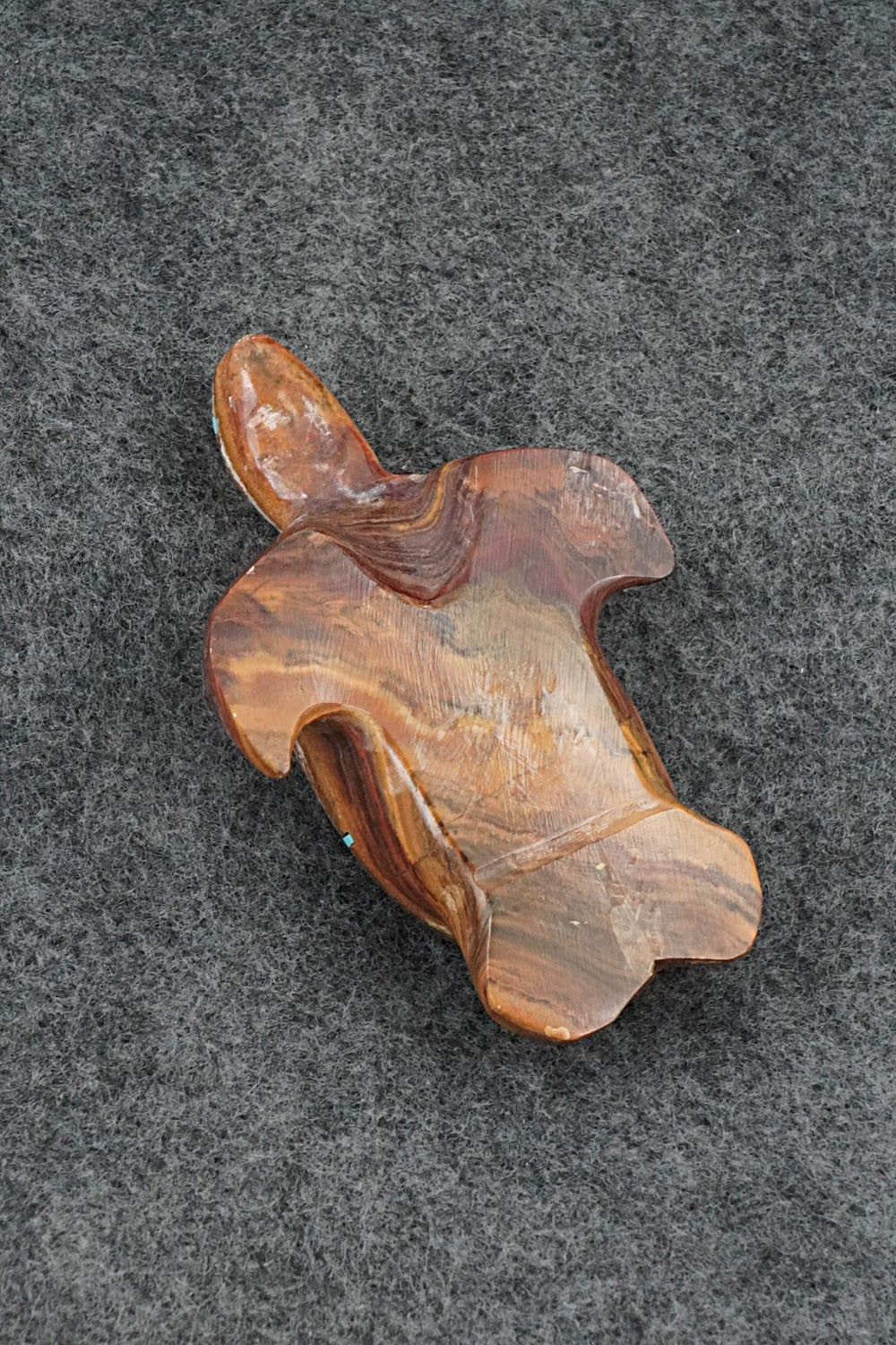 Turtle Zuni Fetish Carving - Kenric Laiwakete