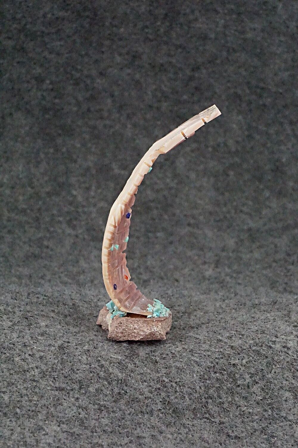 Corn Maiden Zuni Fetish Carving - Carl Etsate