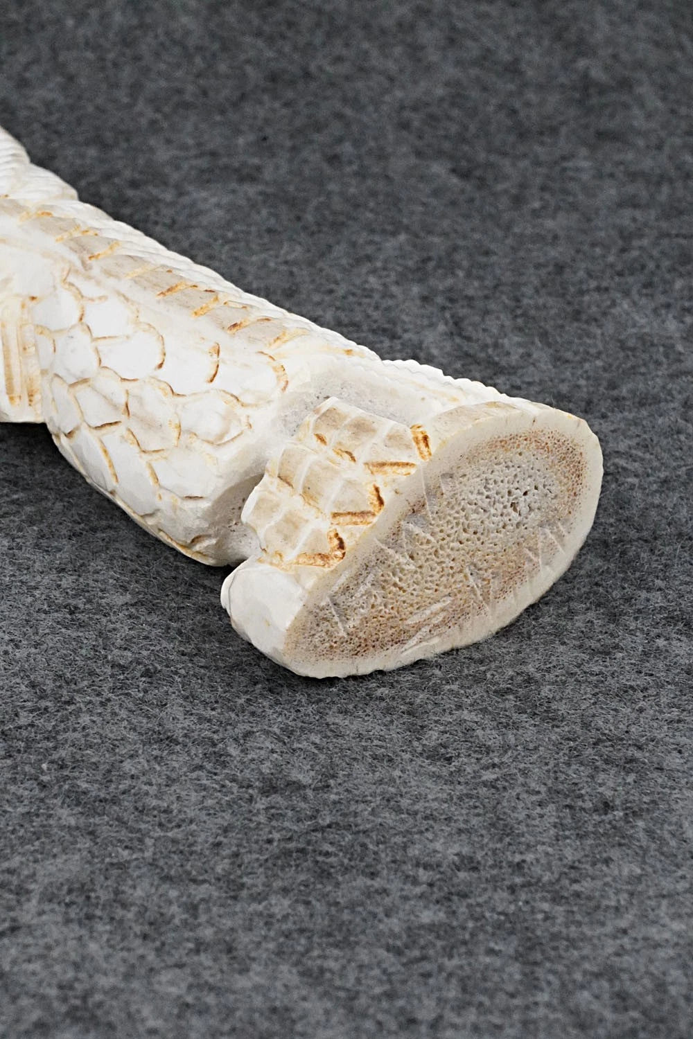 Eagle Zuni Fetish Carving - Garrick Weeka
