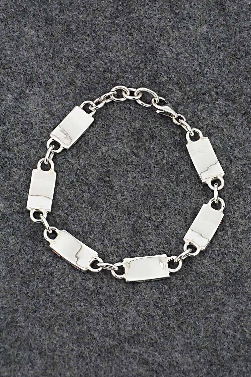 Opalite & Sterling Silver Link Bracelet - Wilfred Siutza