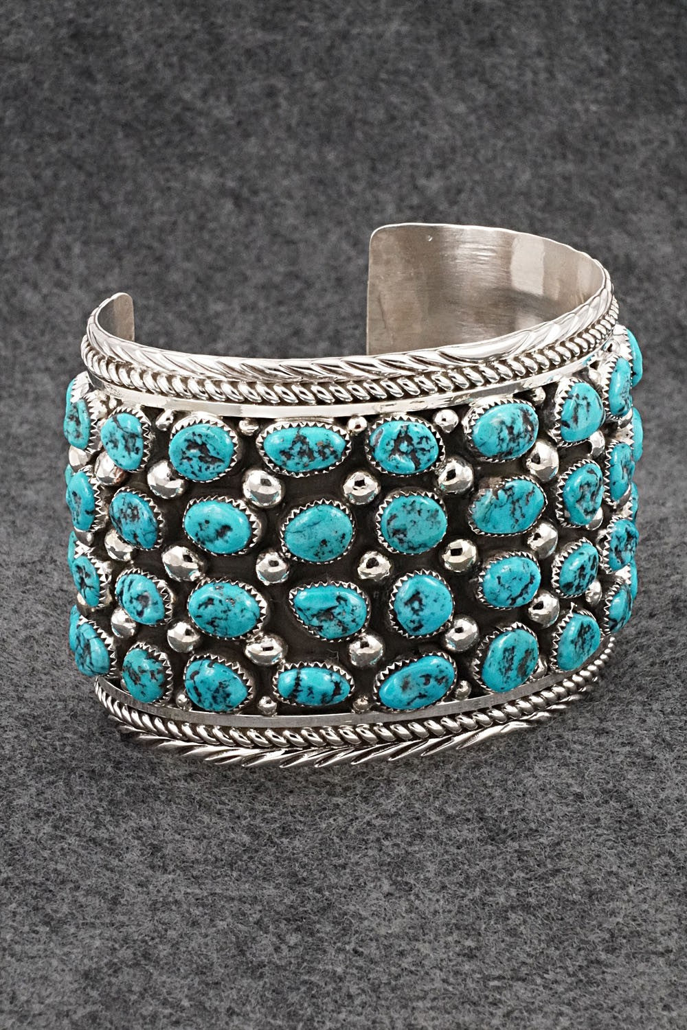 Turquoise & Sterling Silver Bracelet - Darlene Begay