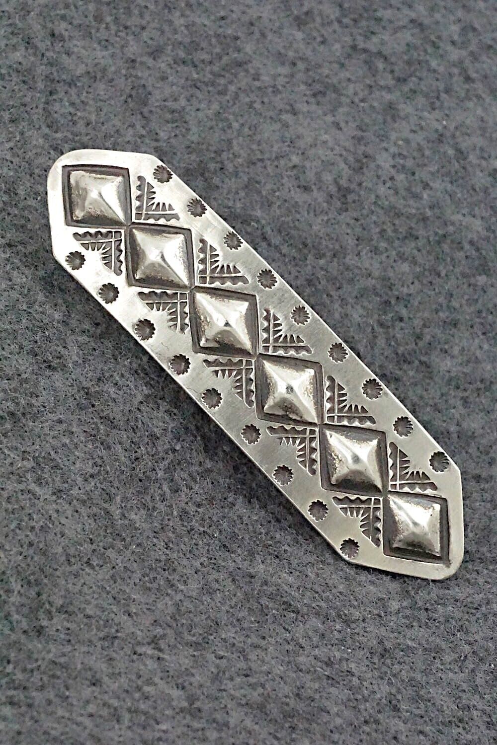 Sterling Silver Hair Barrette - Calvin Martinez