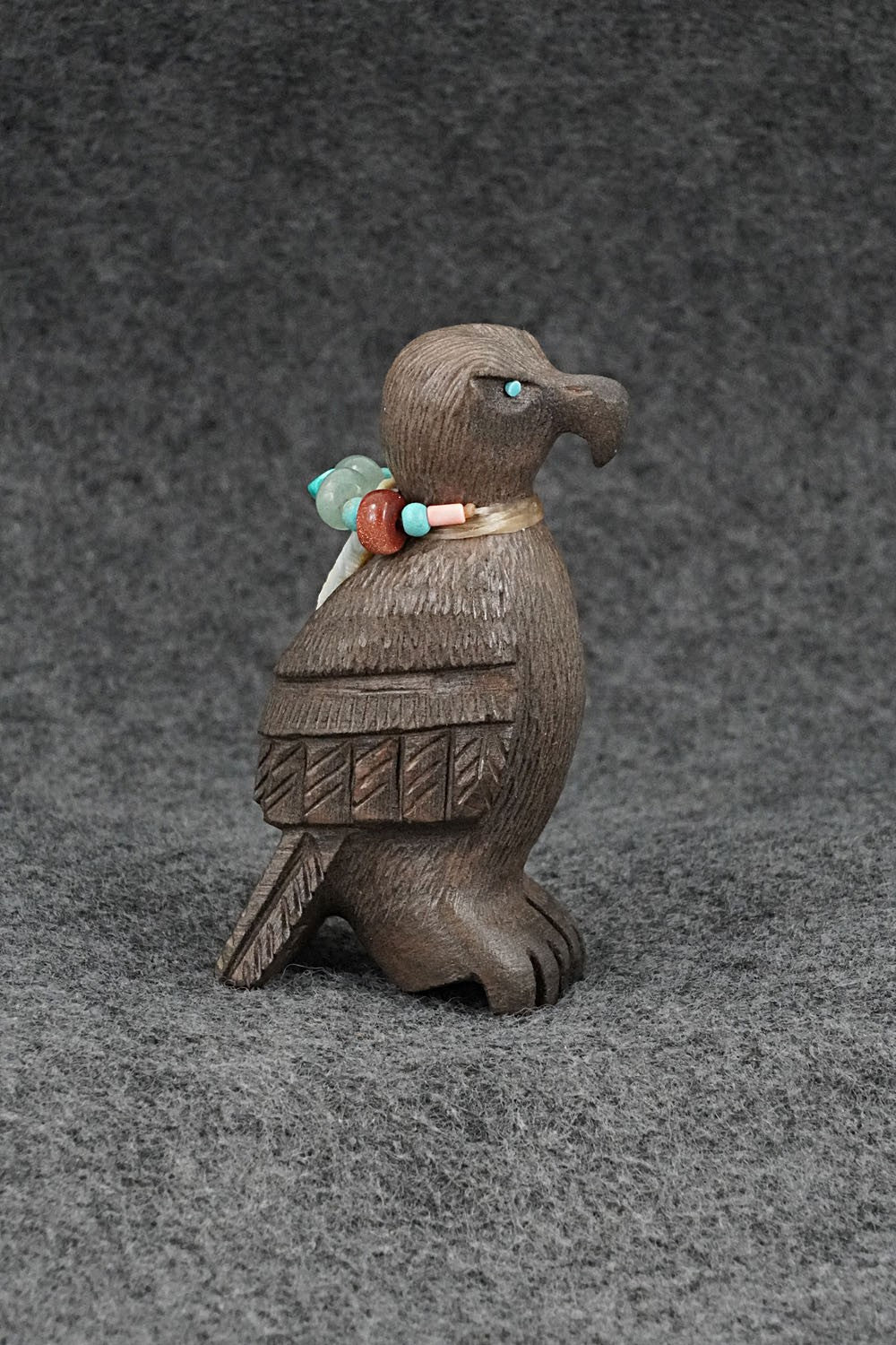 Eagle Zuni Fetish Carving - Douglas Martza
