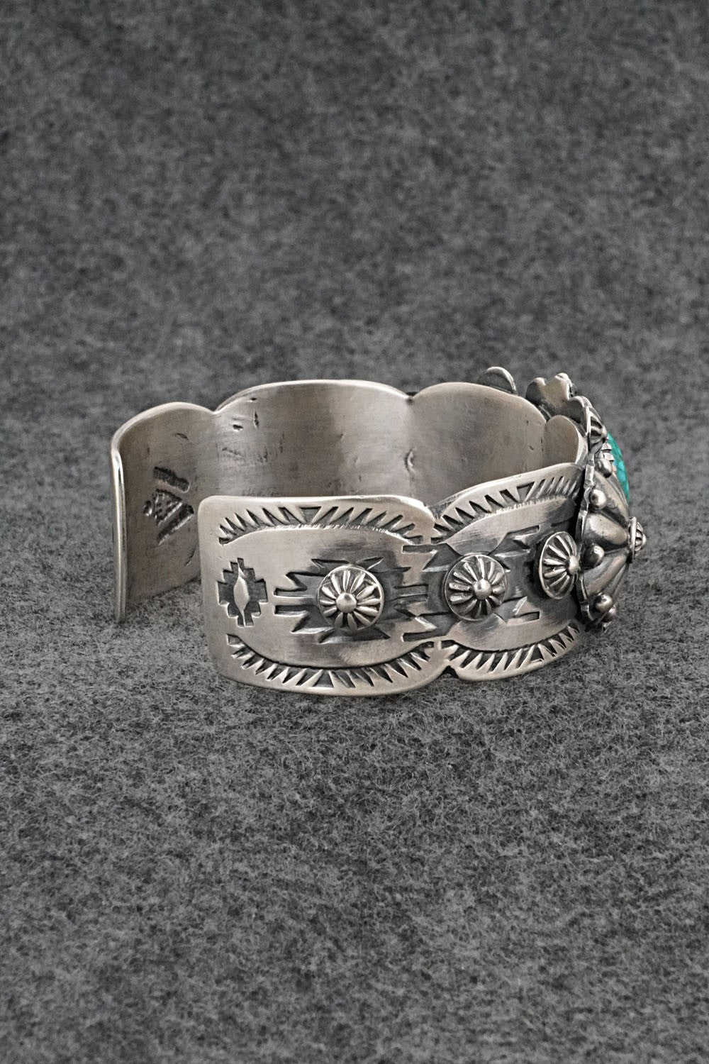 Turquoise & Sterling Silver Bracelet - Andrew Gordon