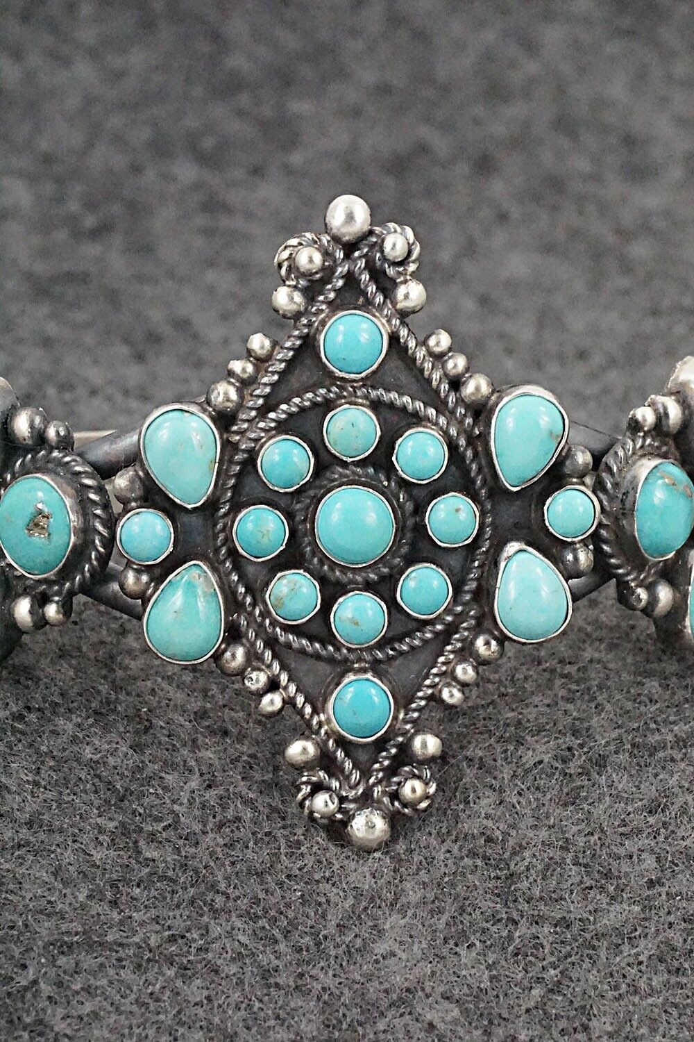 Turquoise & Sterling Silver Bracelet - Devin Brown