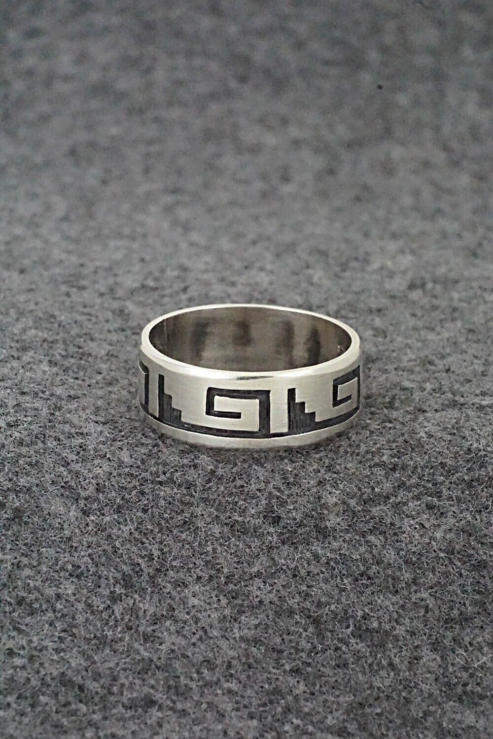 Sterling Silver Ring - Timothy Mowa - Size 13.5