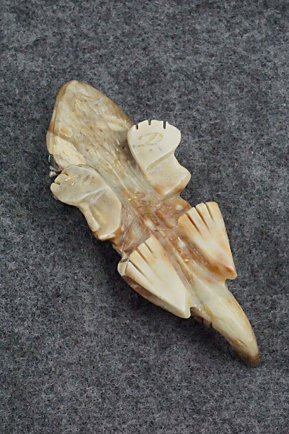 Horned Toad Zuni Fetish Carving - Dana Malani