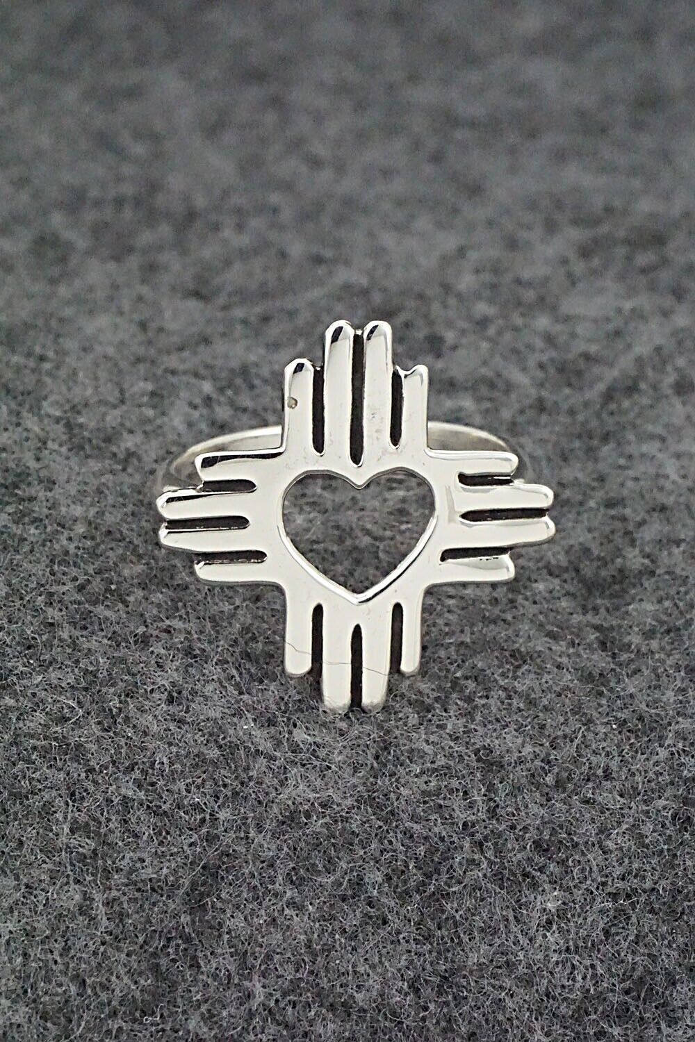 Sterling Silver Ring - Raymond Coriz - Size 10