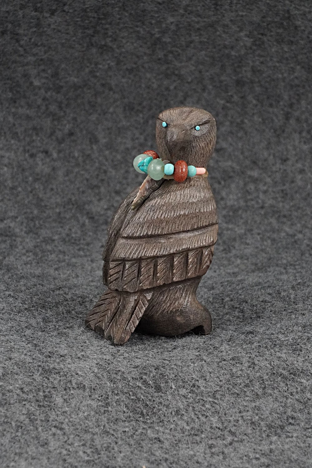 Eagle Zuni Fetish Carving - Douglas Martza