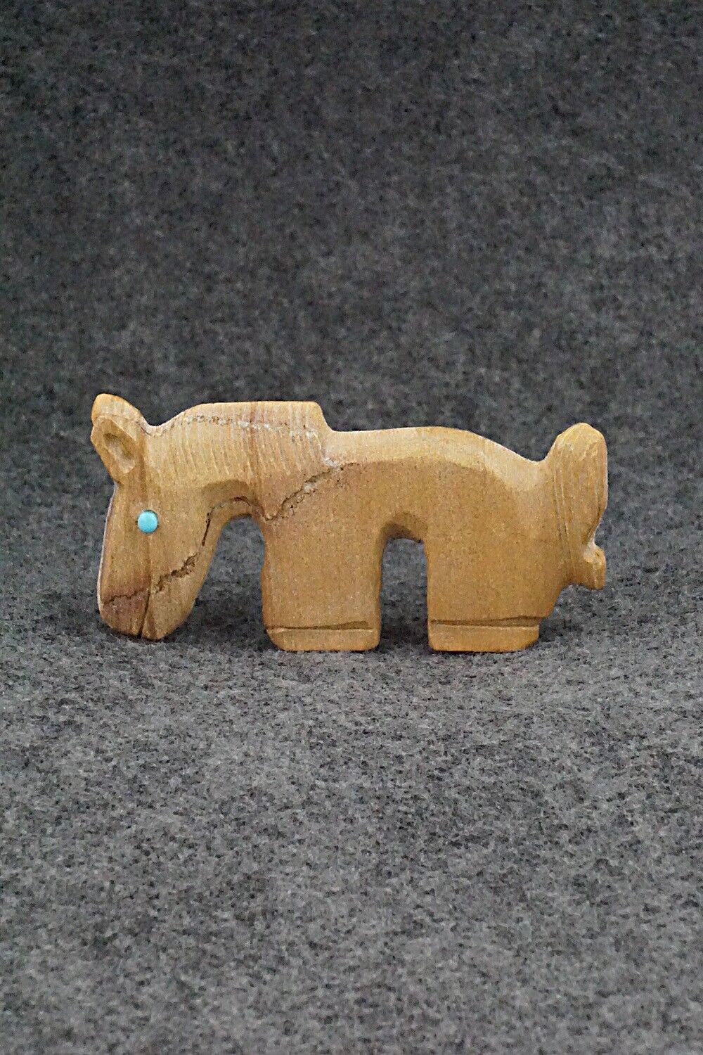 Horse Zuni Fetish Carving - Cody Chavez