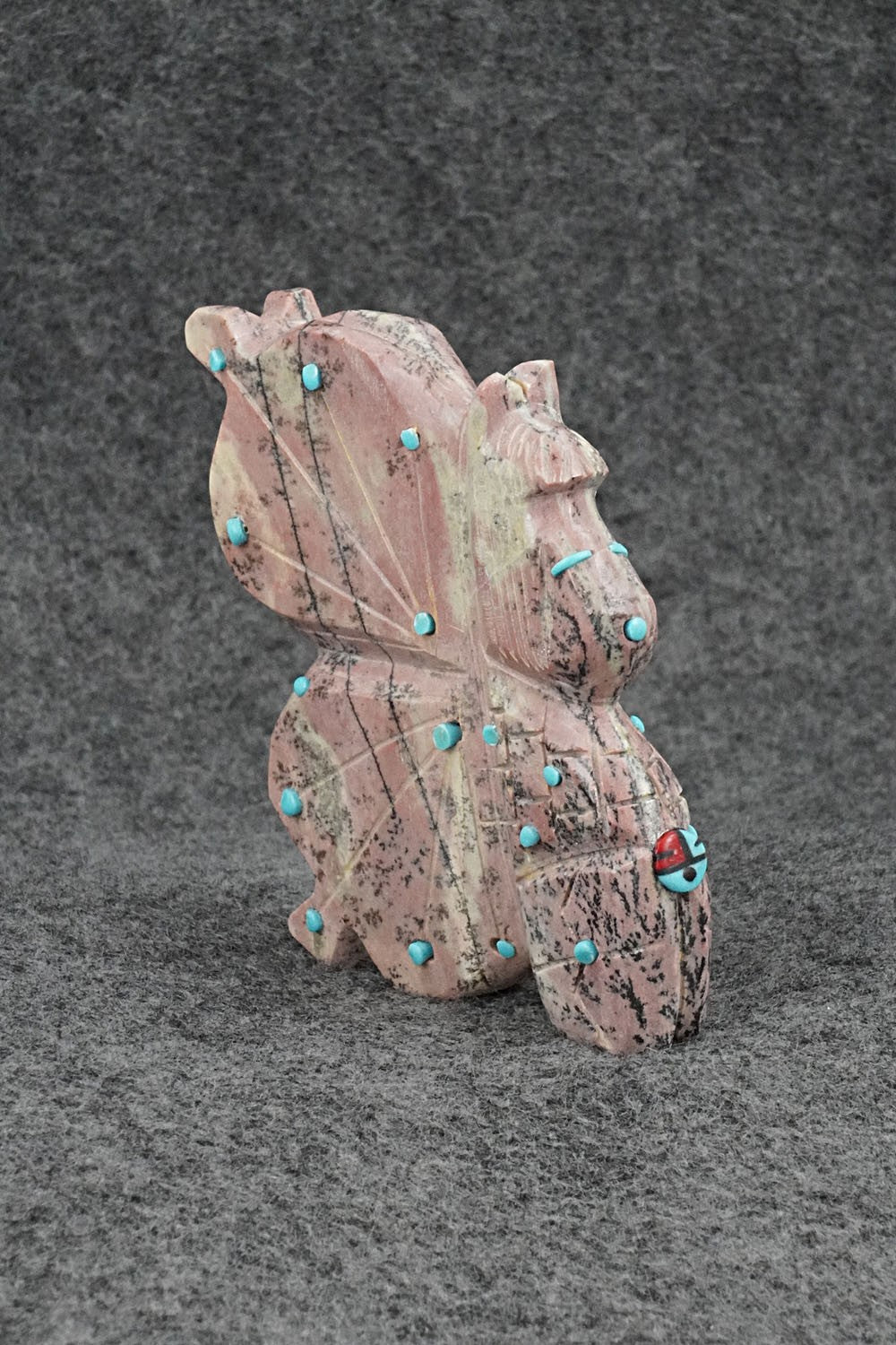 Butterfly Maiden Zuni Fetish Carving - Danette Laate