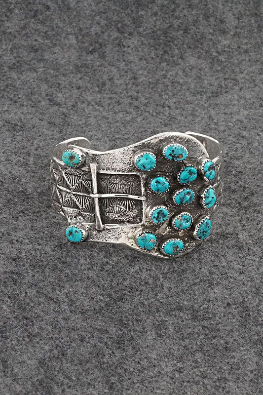 Turquoise & Sterling Silver Bracelet - Delbert Arviso