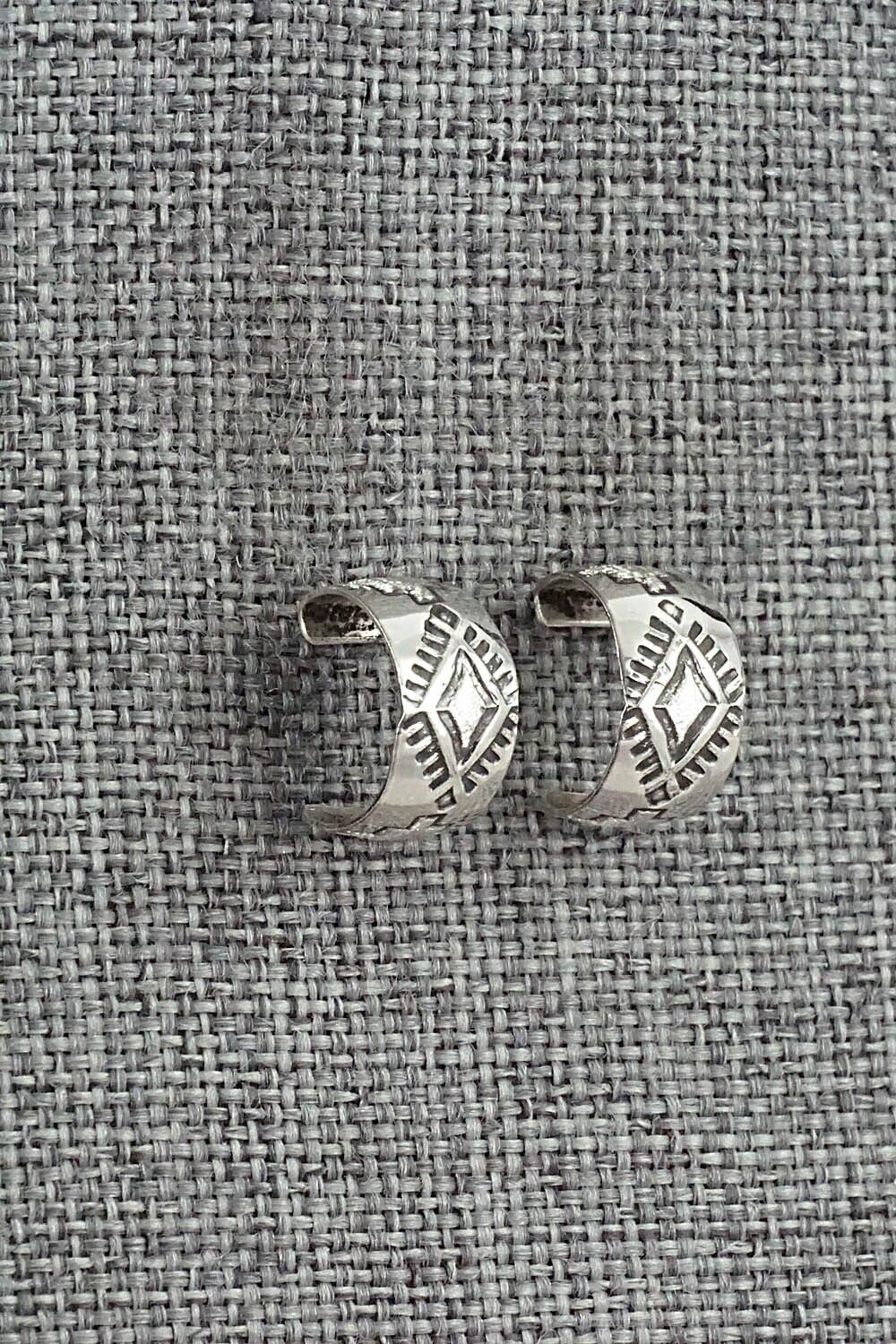 Sterling Silver Hoop Earrings - Nora Ashley