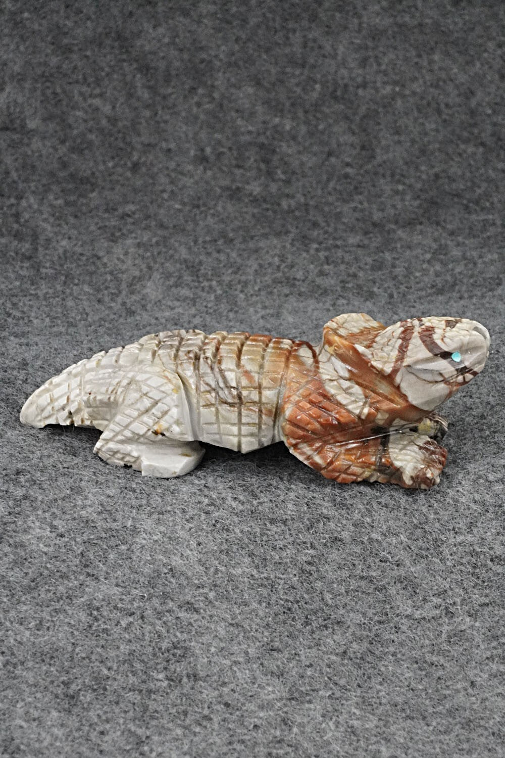Horned Toad Zuni Fetish Carving - Douglas Martza