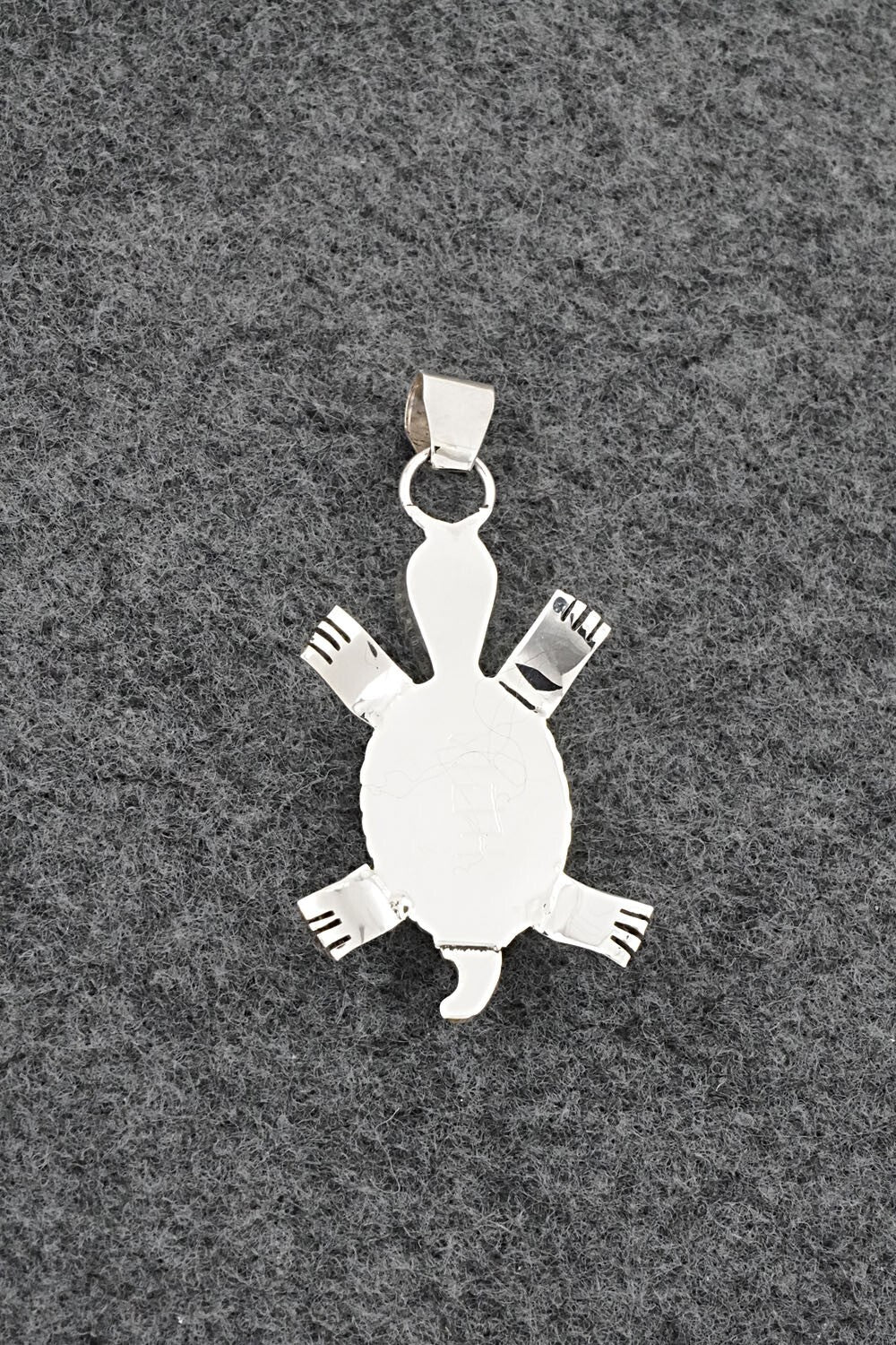 Multi-Stone & Sterling Silver Inlay Pendant - Wayne Haloo