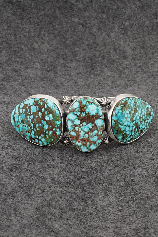 Turquoise & Sterling Silver Bracelet - Darrin Livingston