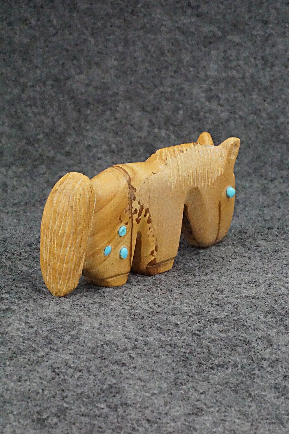 Horse Zuni Fetish Carving - Cody Chavez