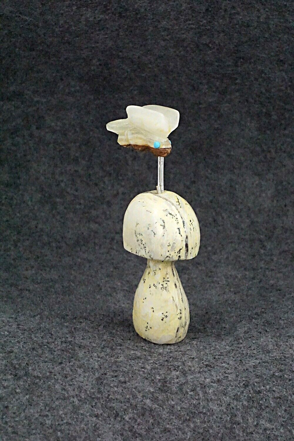 Hummingbird Zuni Fetish Carving - Cody Chavez