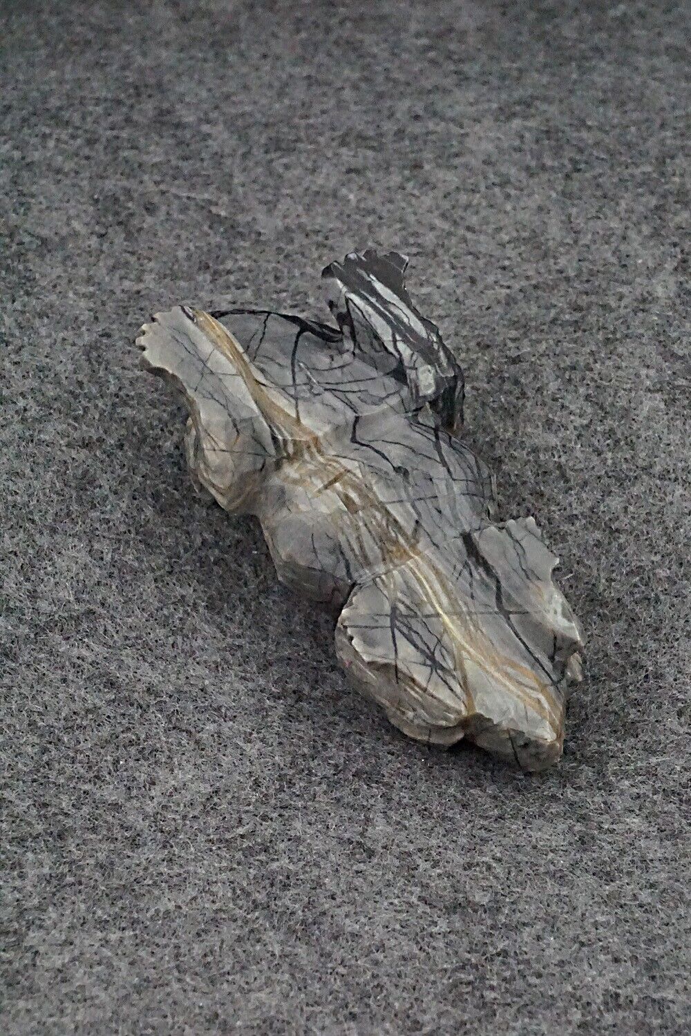 Badger Zuni Fetish Carving - Tony Mackel