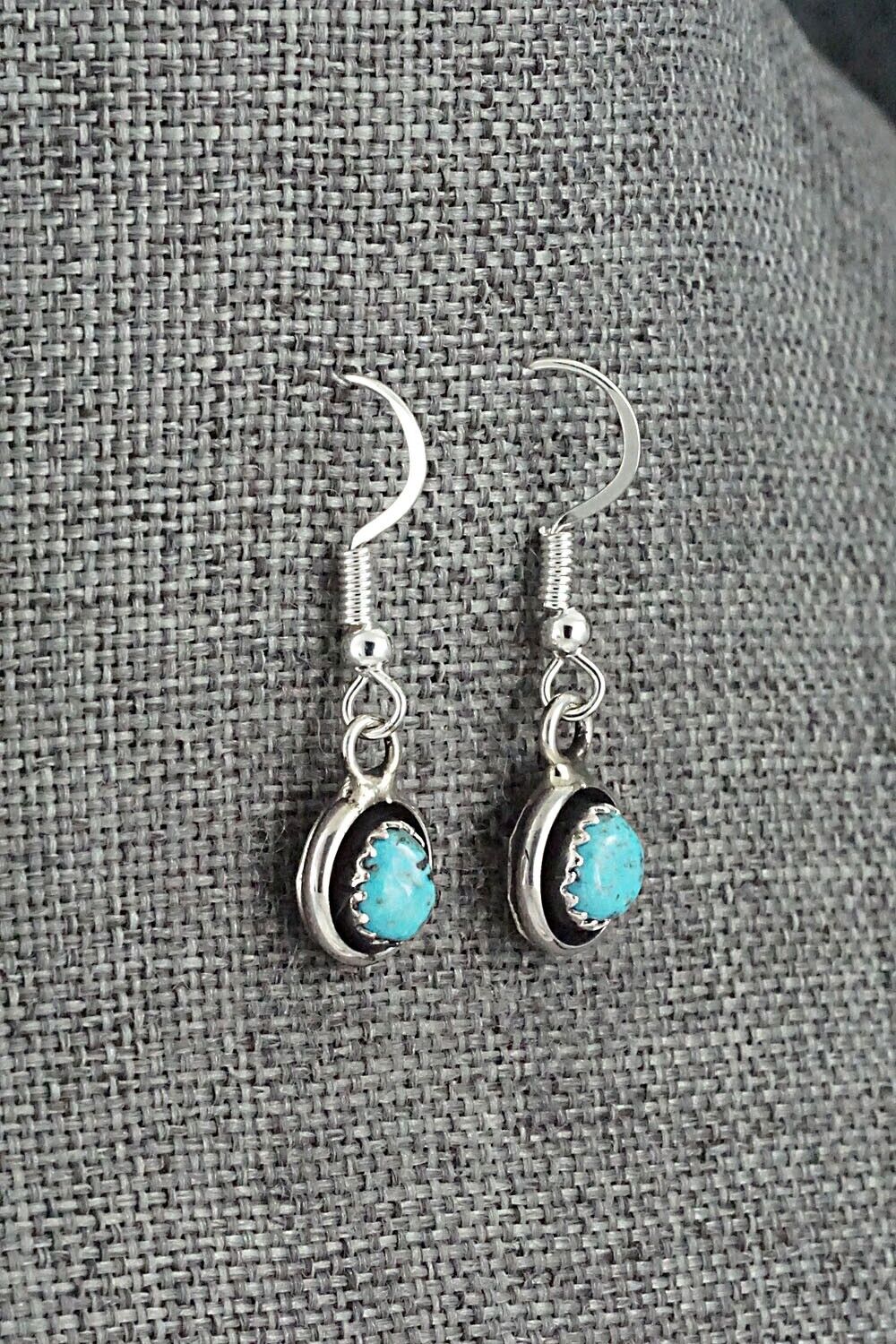 Turquoise, Coral & Sterling Silver Mini Squash Blossom Set - Phil Garcia