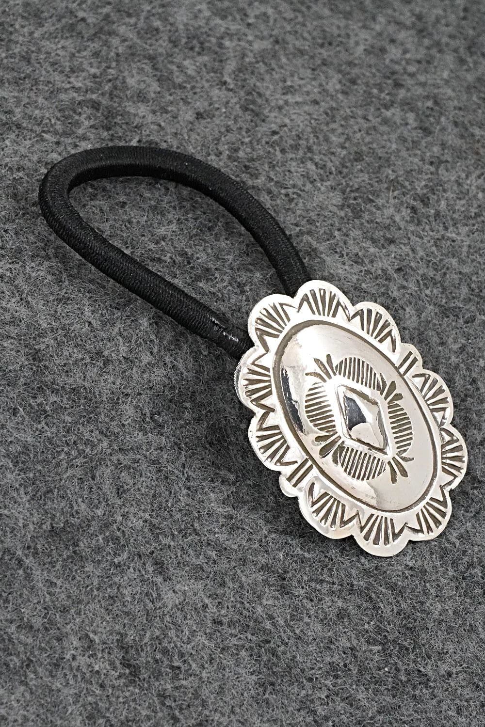 Sterling Silver Hair Tie - Bertha Begay
