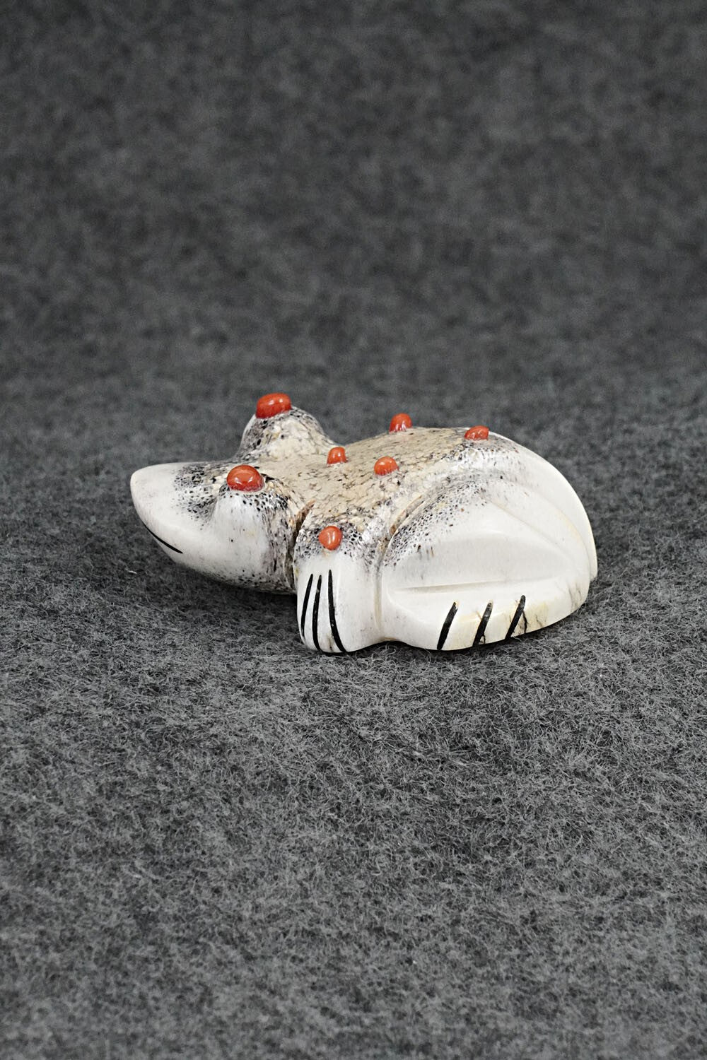Frog Zuni Fetish Carving - Claudia Peina