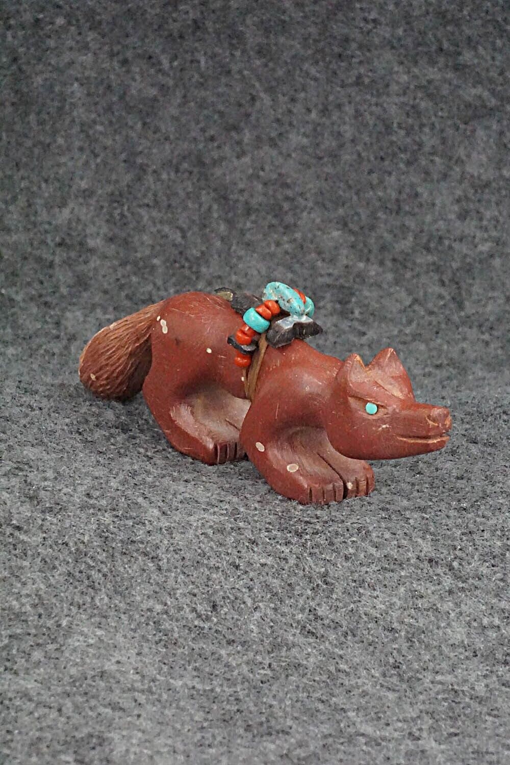 Wolf Zuni Fetish Carving - Douglas Martza