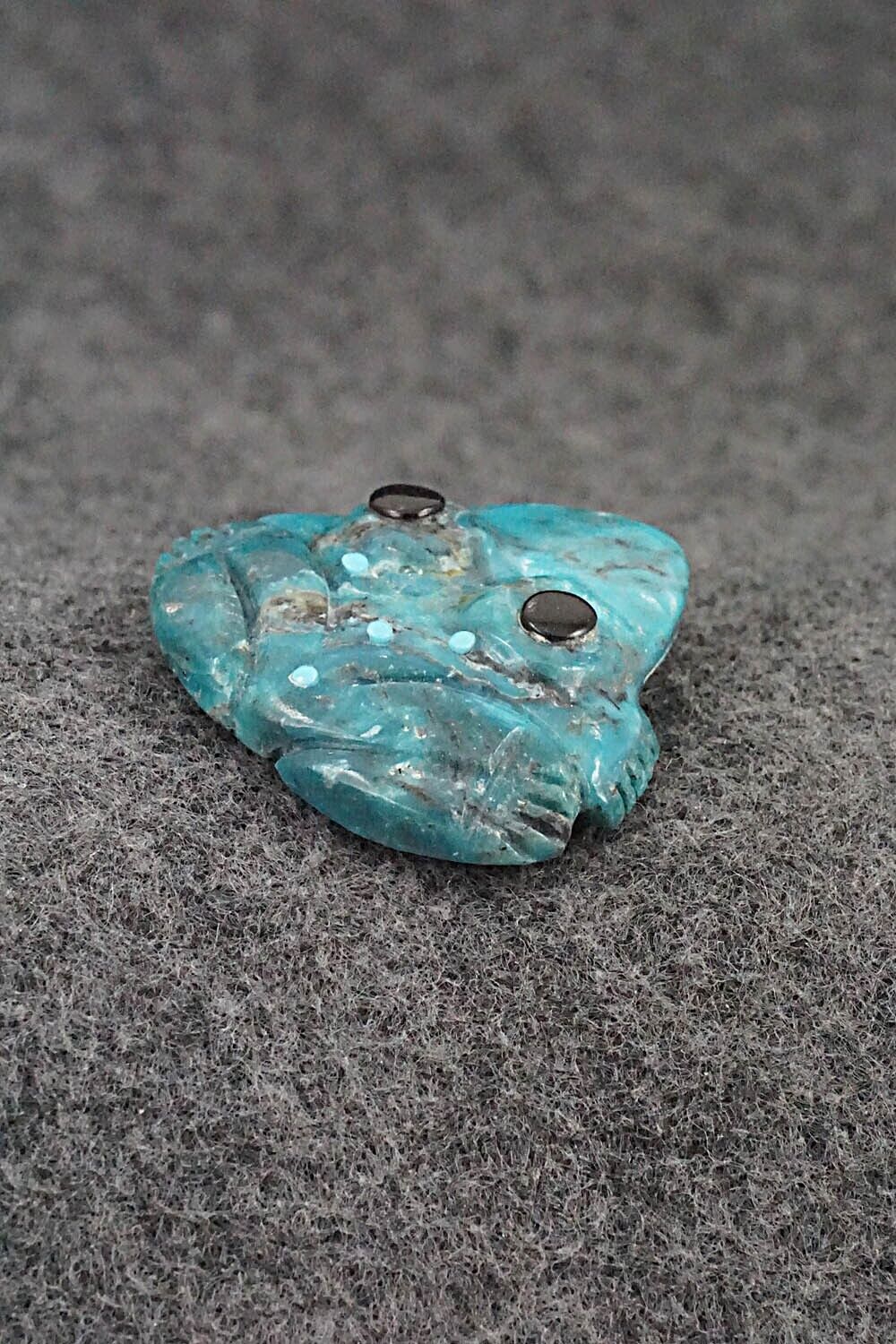 Frog Zuni Fetish Carving - Reynold Lunasee