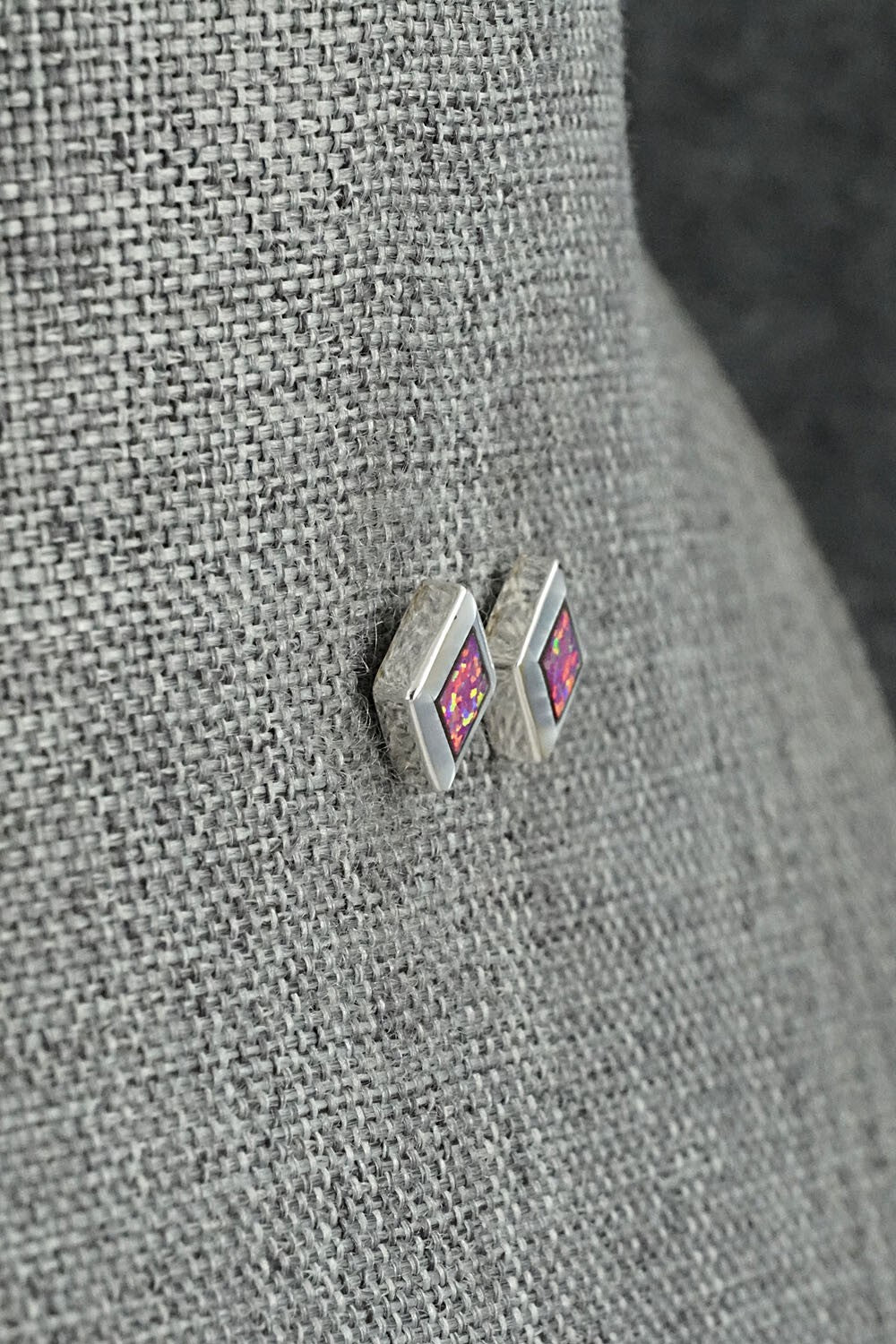 Opalite, Mother of Pearl & Sterling Silver Earrings - Willis Kylestewa