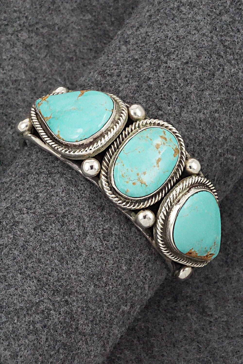 Turquoise & Sterling Silver Bracelet - Rick Martinez
