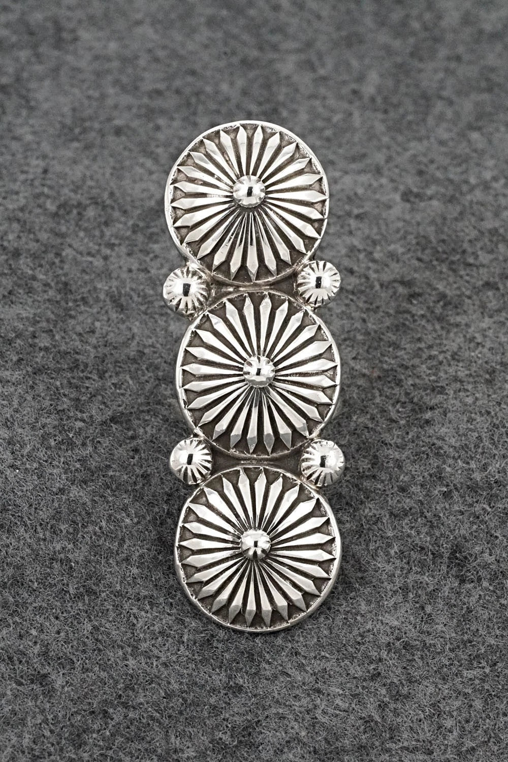 Sterling Silver Ring - Calvin Martinez - Size 7