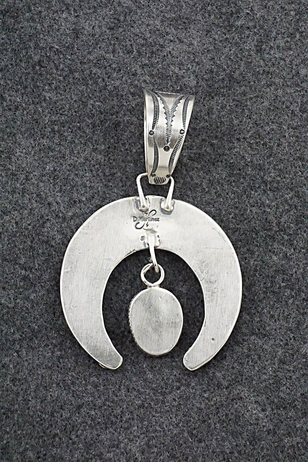 Turquoise & Sterling Silver Pendant - Dexter Martinez