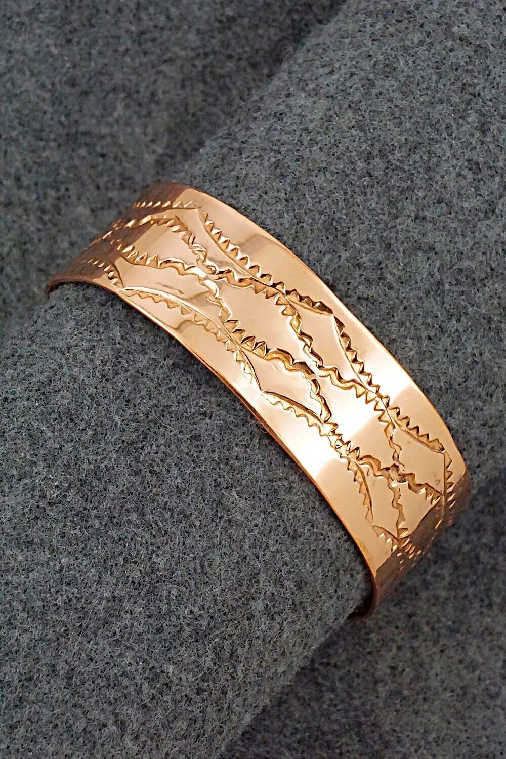 Copper Bracelet - Elaine Tahe