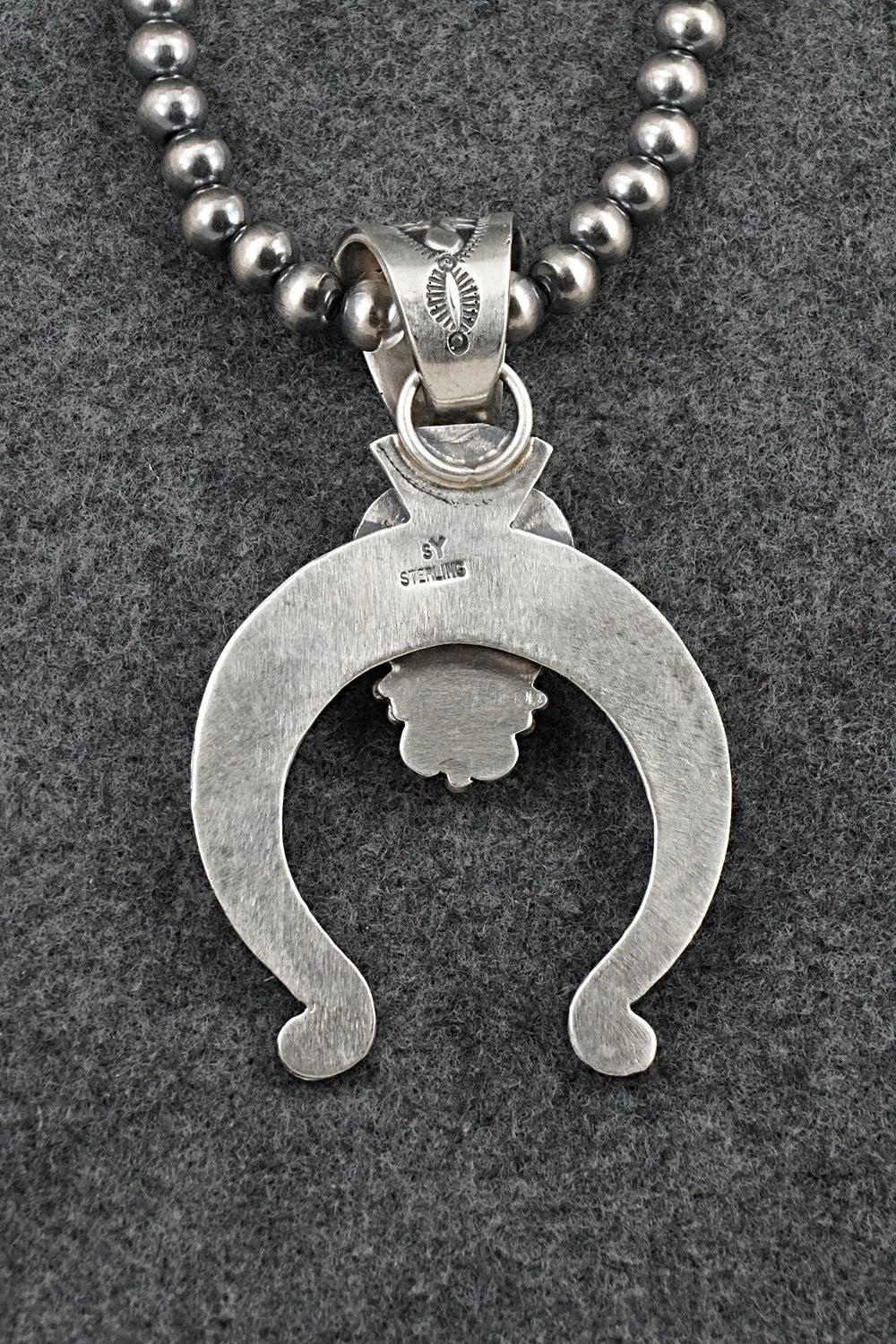 Turquoise & Sterling Silver Necklace - Samuel Yellowhair
