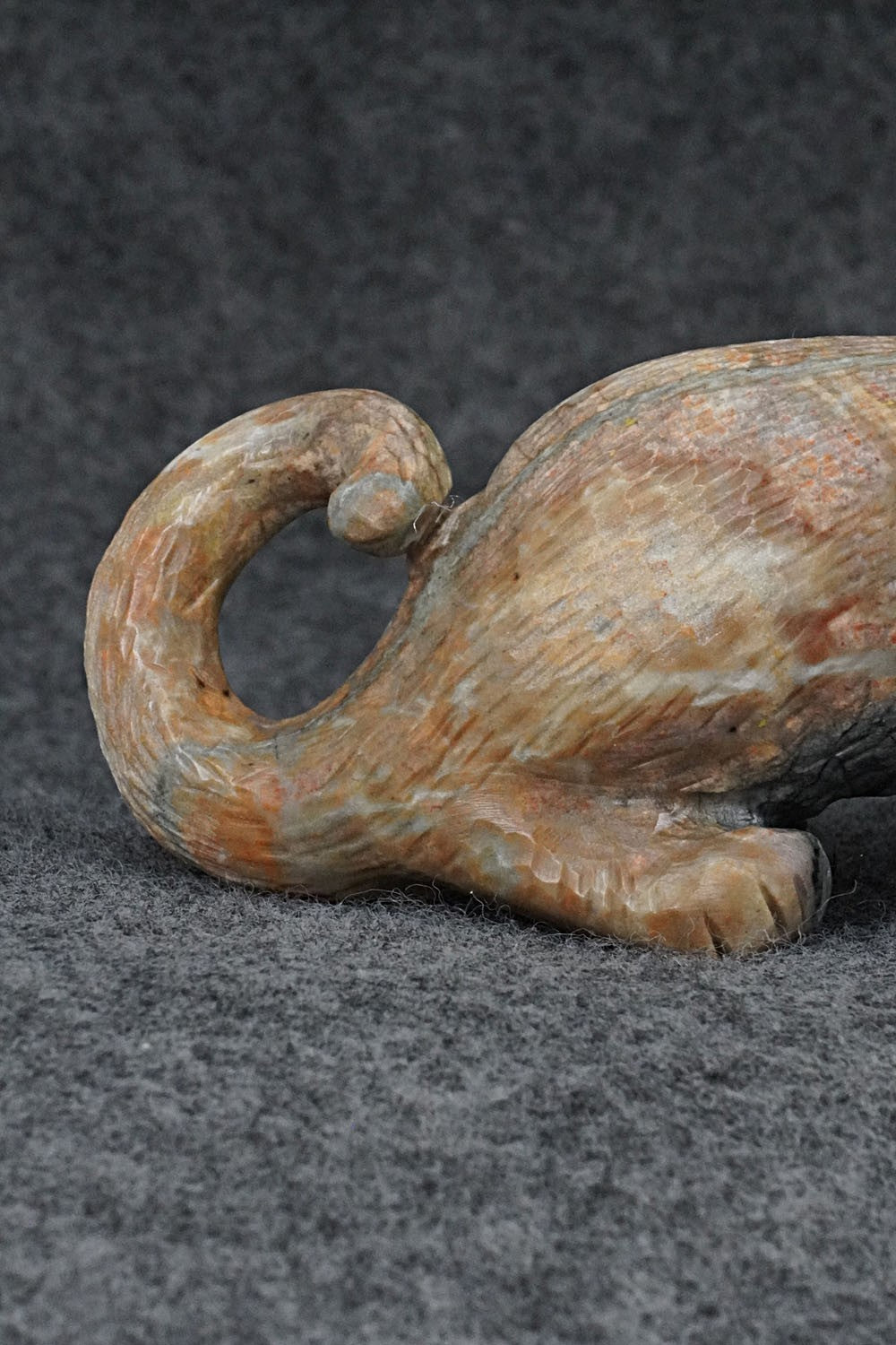 Mountain Lion Zuni Fetish Carving - Wilfred Cheama