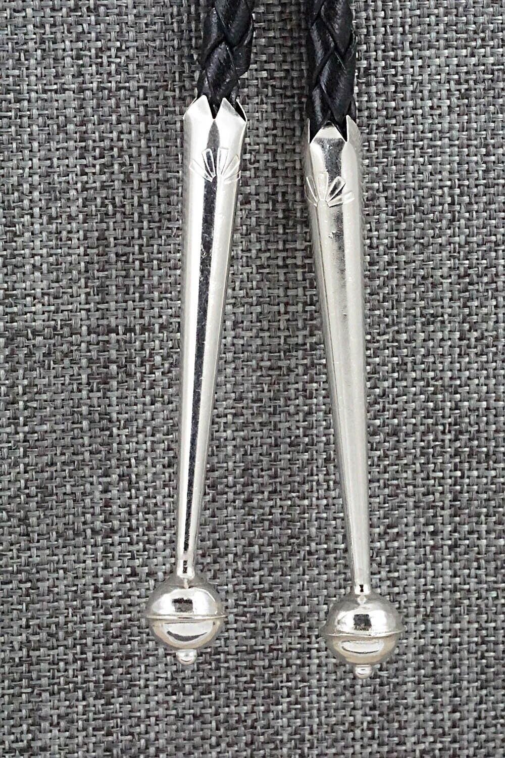 Multi-Stone & Sterling Silver Inlay Bolo Tie - Bobby Shack