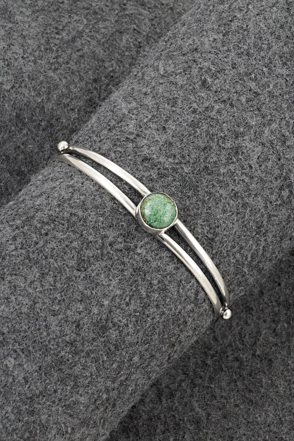 Turquoise & Sterling Silver Bracelet - Rosemary Saunders