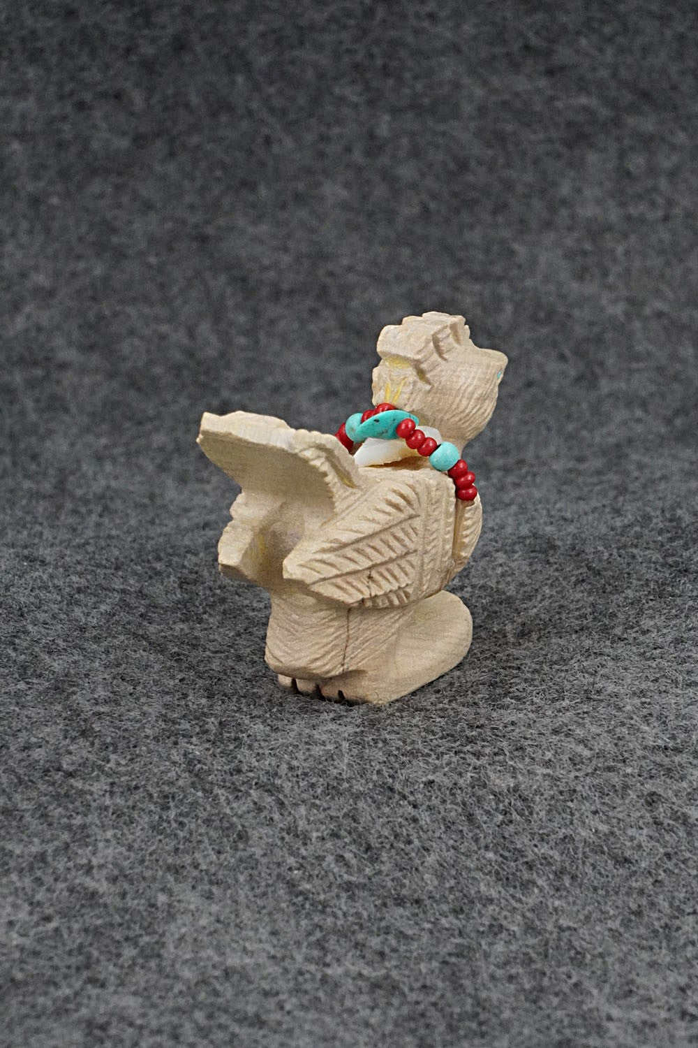 Roadrunner Zuni Fetish Carving - Douglas Martza