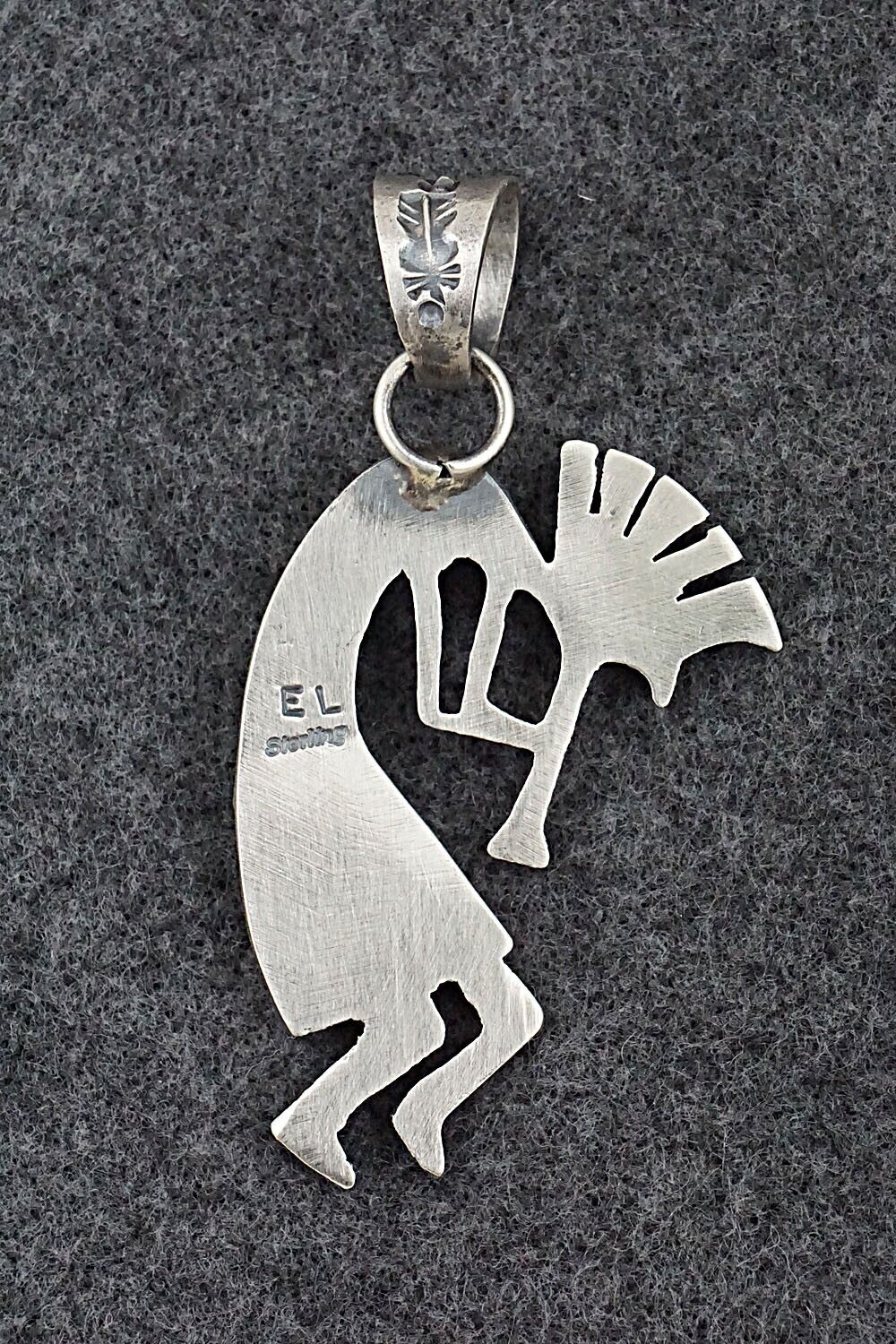 Turquoise & Sterling Silver Pendant - Eva & Linberg Billah